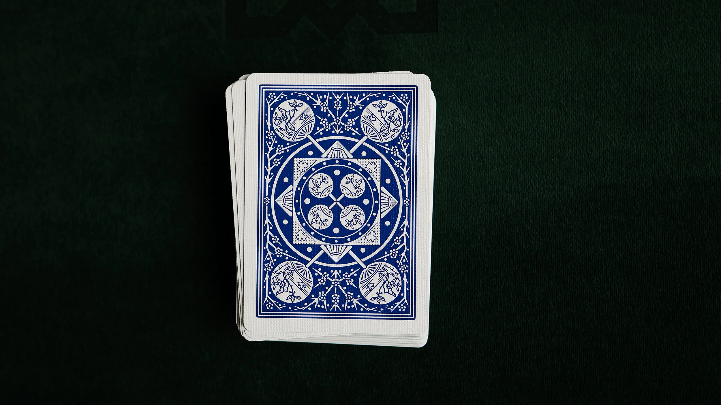 TALLY-HO Fan Back Playing Cards - RED / BLUE - Image 19