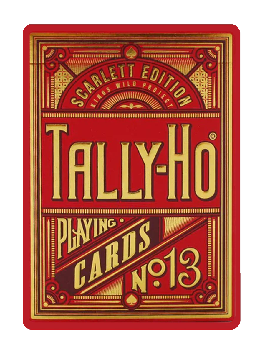 TALLY-HO ORIGINAL KING'S WILD PROJECT 4-DECK CARAT SET