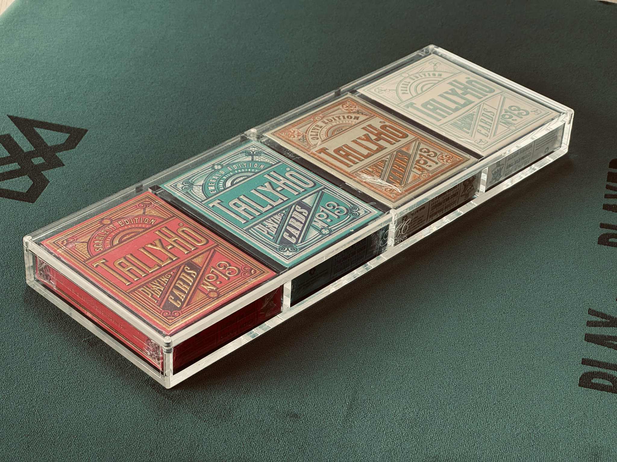 TALLY-HO ORIGINAL KING'S WILD PROJECT 4-DECK CARAT SET - Image 4