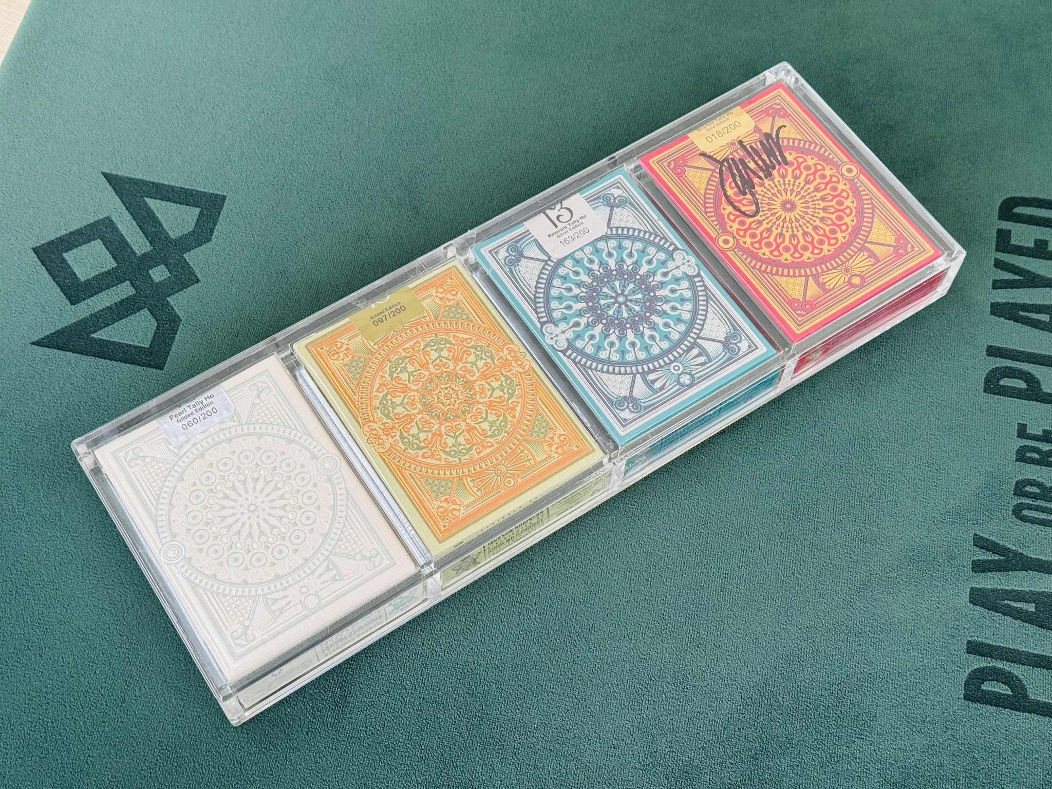 TALLY-HO ORIGINAL KING'S WILD PROJECT 4-DECK CARAT SET - Image 5
