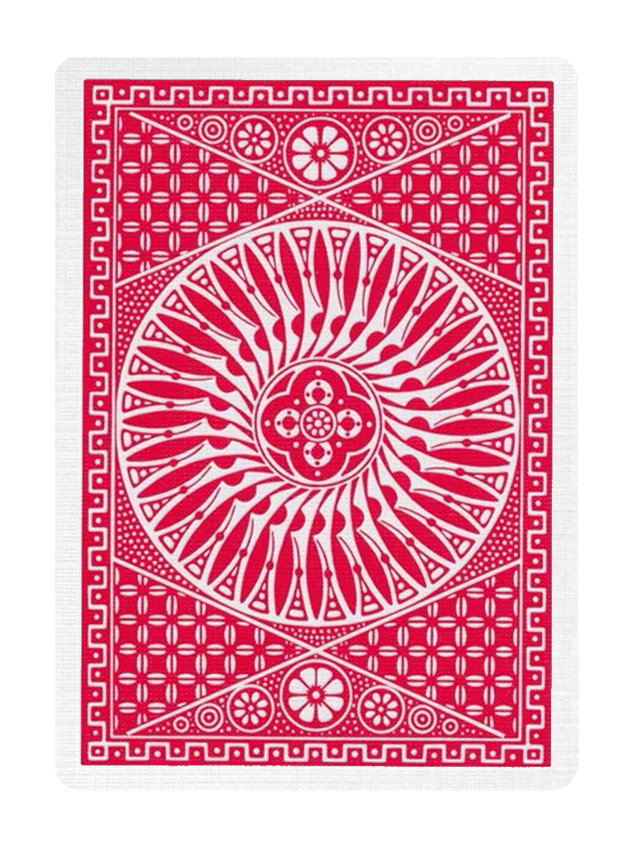 TALLY-HO Circle Back Playing Cards - RED / BLUE - Image 11