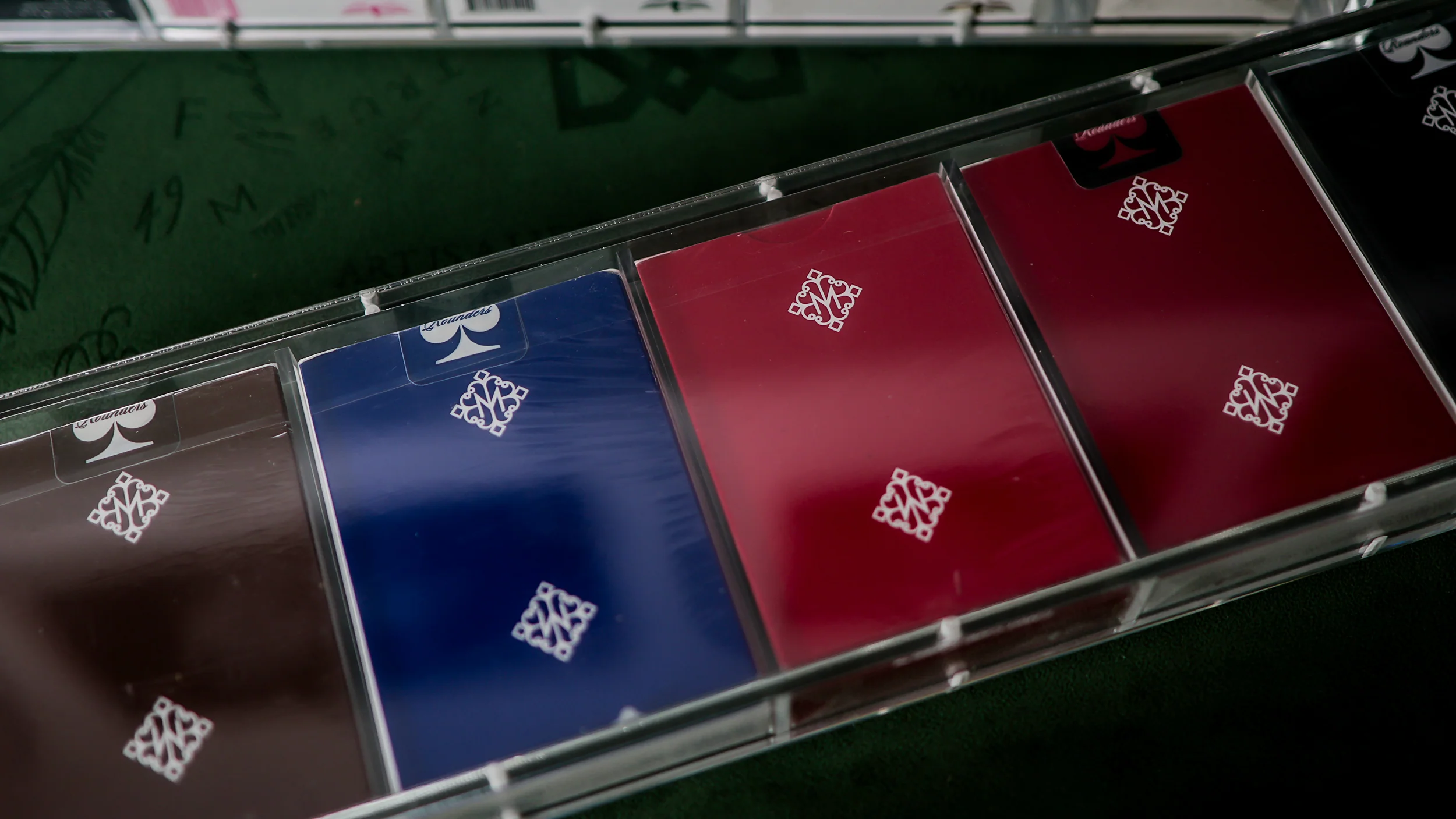 TEN-DECK MADISON ROUNDERS SET with CARAT CASES Signed by MADISON - Image 20