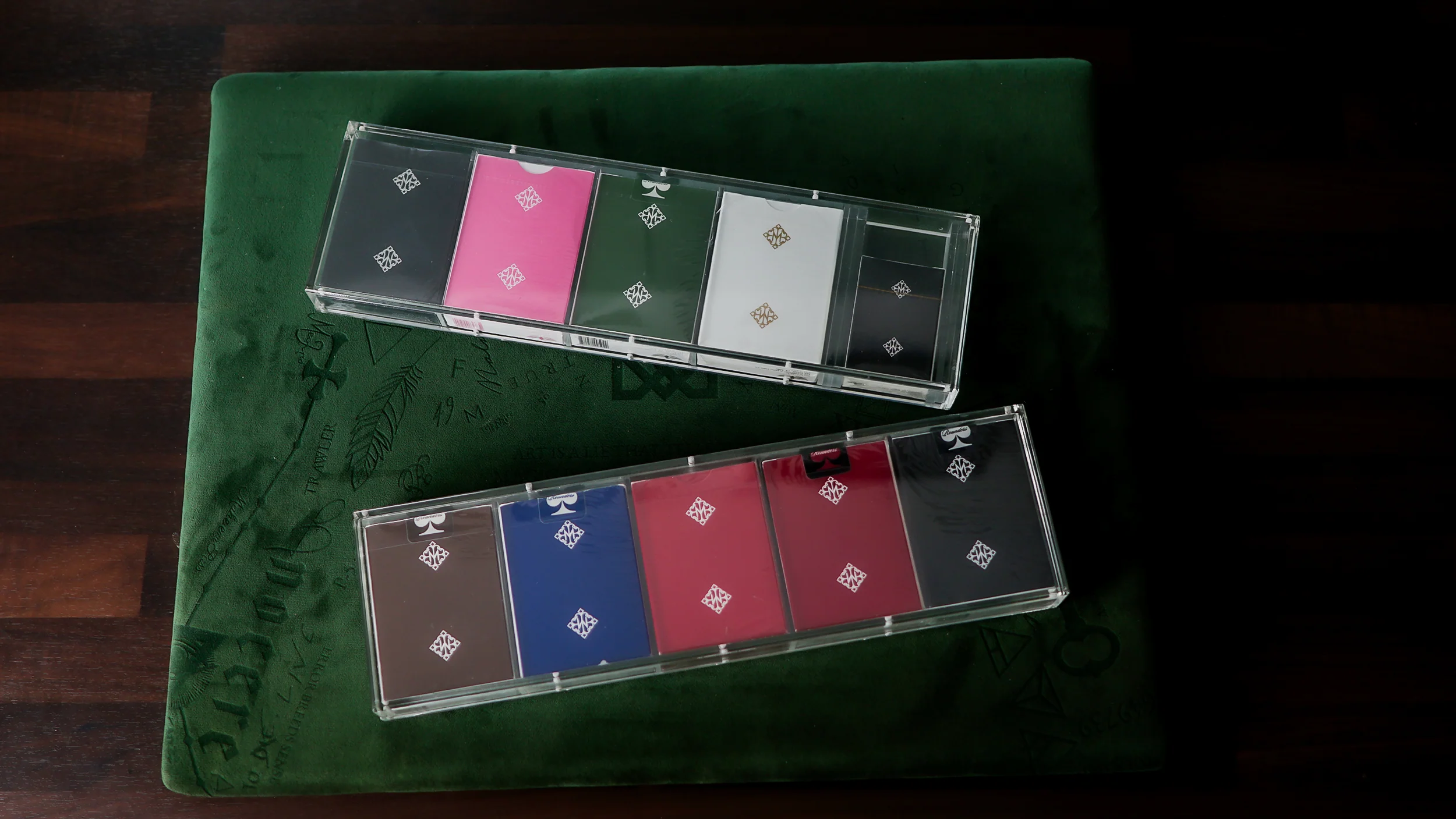 TEN-DECK MADISON ROUNDERS SET with CARAT CASES Signed by MADISON - Image 22