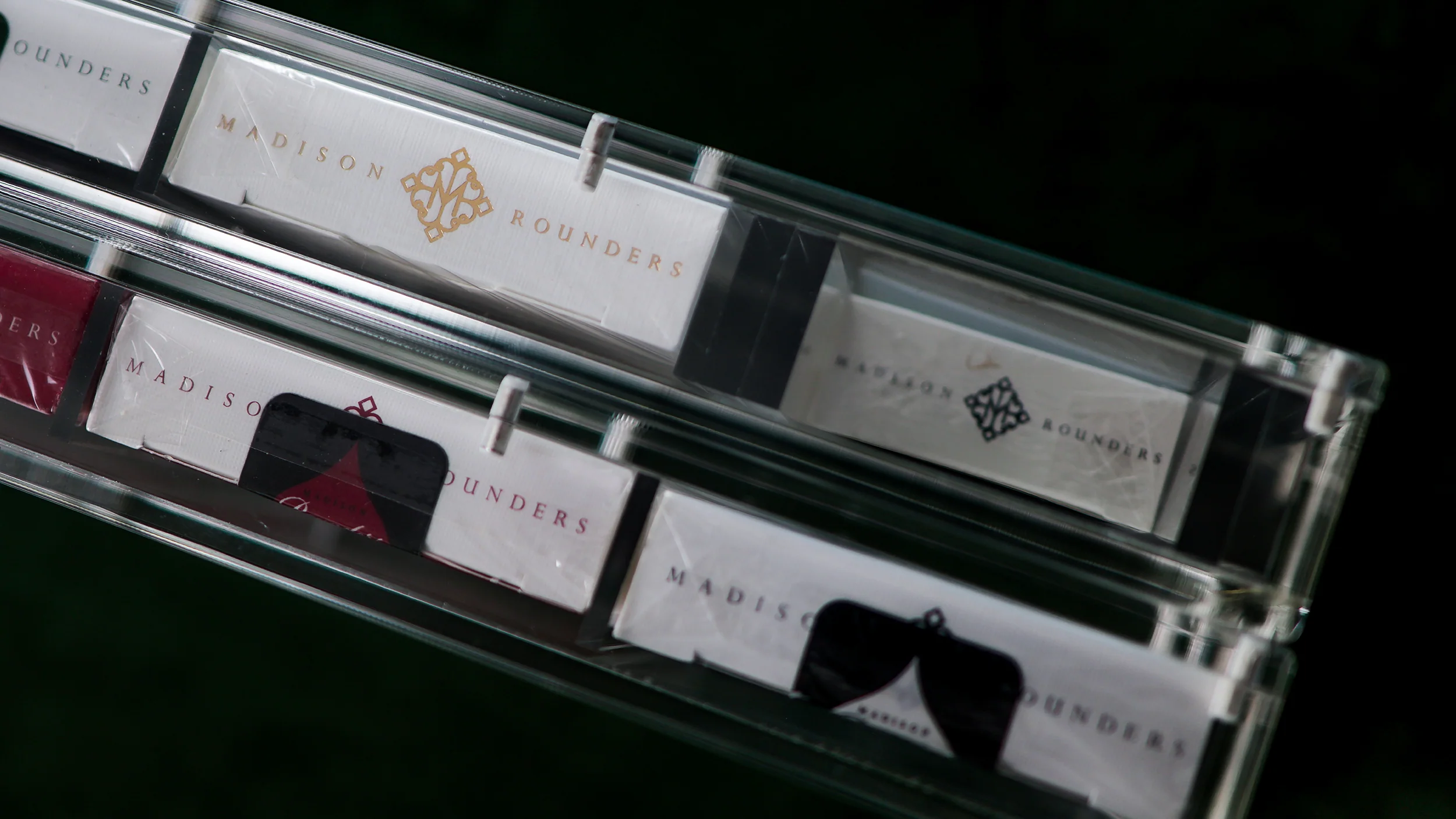 TEN-DECK MADISON ROUNDERS SET with CARAT CASES Signed by MADISON - Image 27