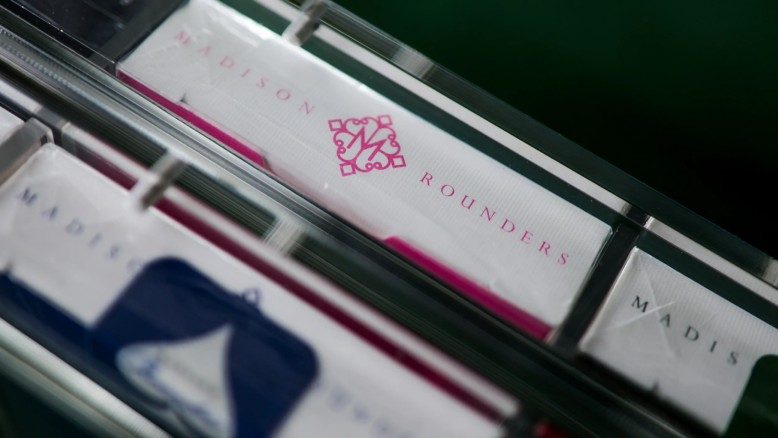 TEN-DECK MADISON ROUNDERS SET with CARAT CASES Signed by MADISON - Image 29