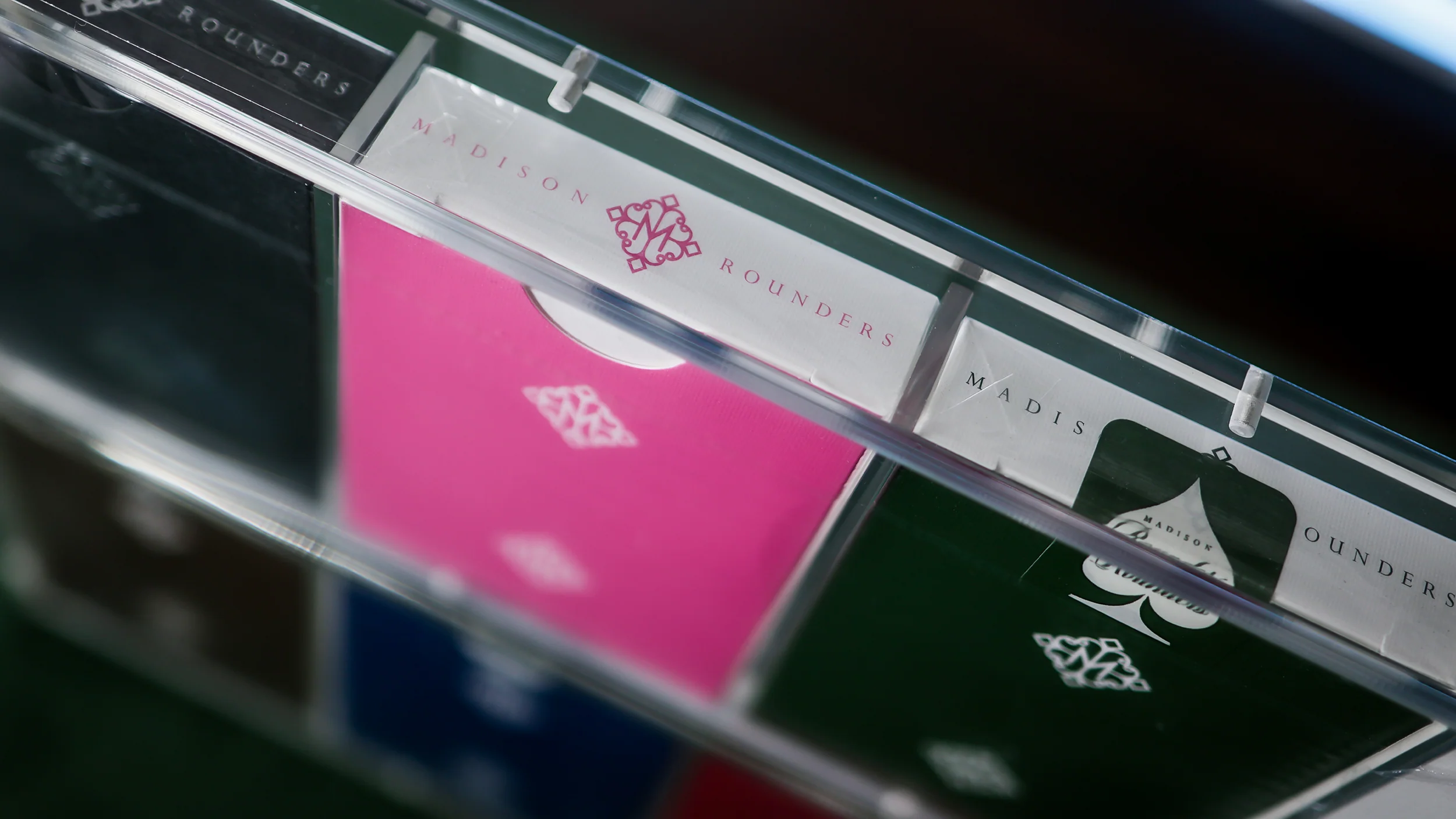 TEN-DECK MADISON ROUNDERS SET with CARAT CASES Signed by MADISON - Image 46