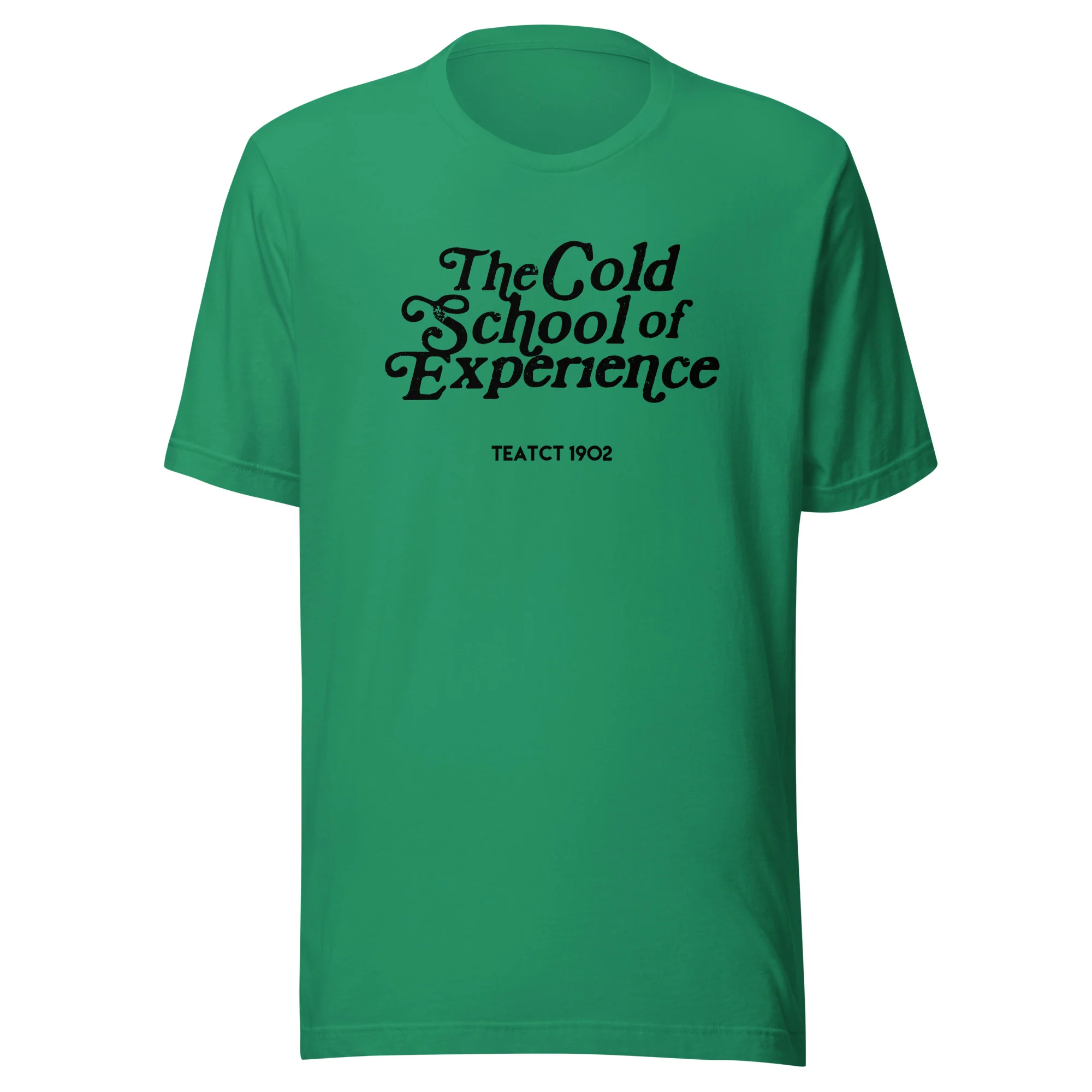 The COLD SCHOOL T-Shirt ( White Print ) - Image 2