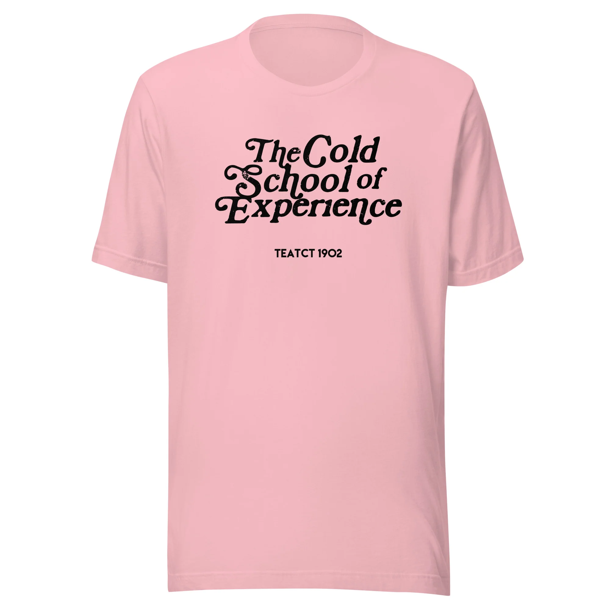 The COLD SCHOOL T-Shirt ( White Print ) - Image 6