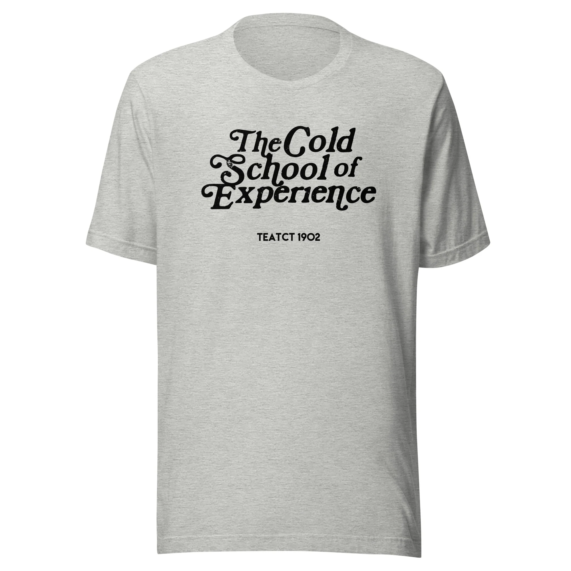 The COLD SCHOOL T-Shirt ( White Print ) - Image 7