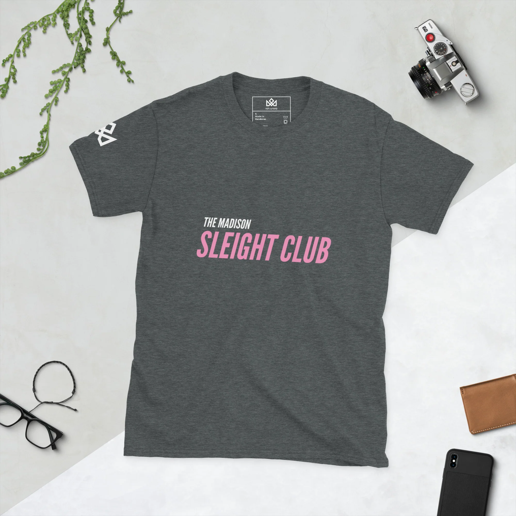 The SLEIGHT CLUB T-Shirt (Black or Grey) - Image 4