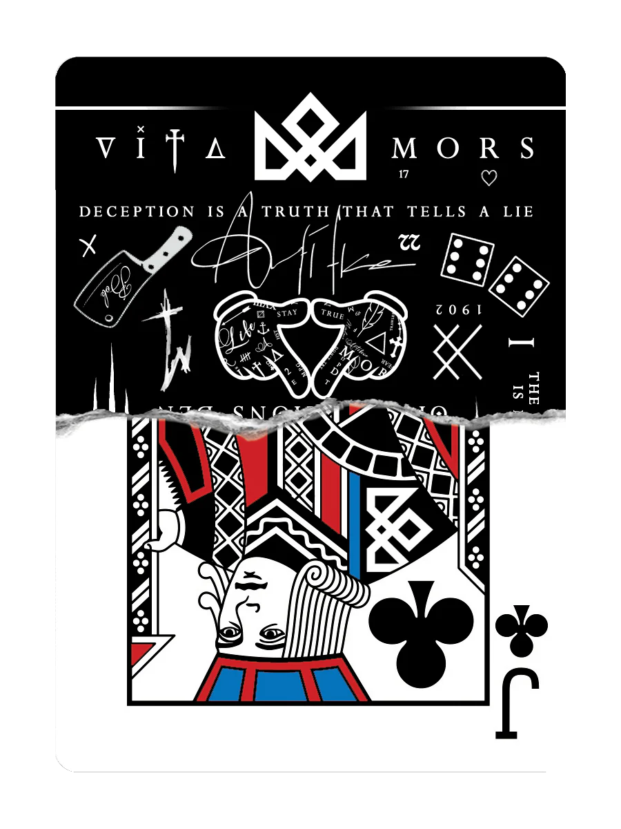 MADISON GAFF Playing Cards - Tribute Black - Image 3