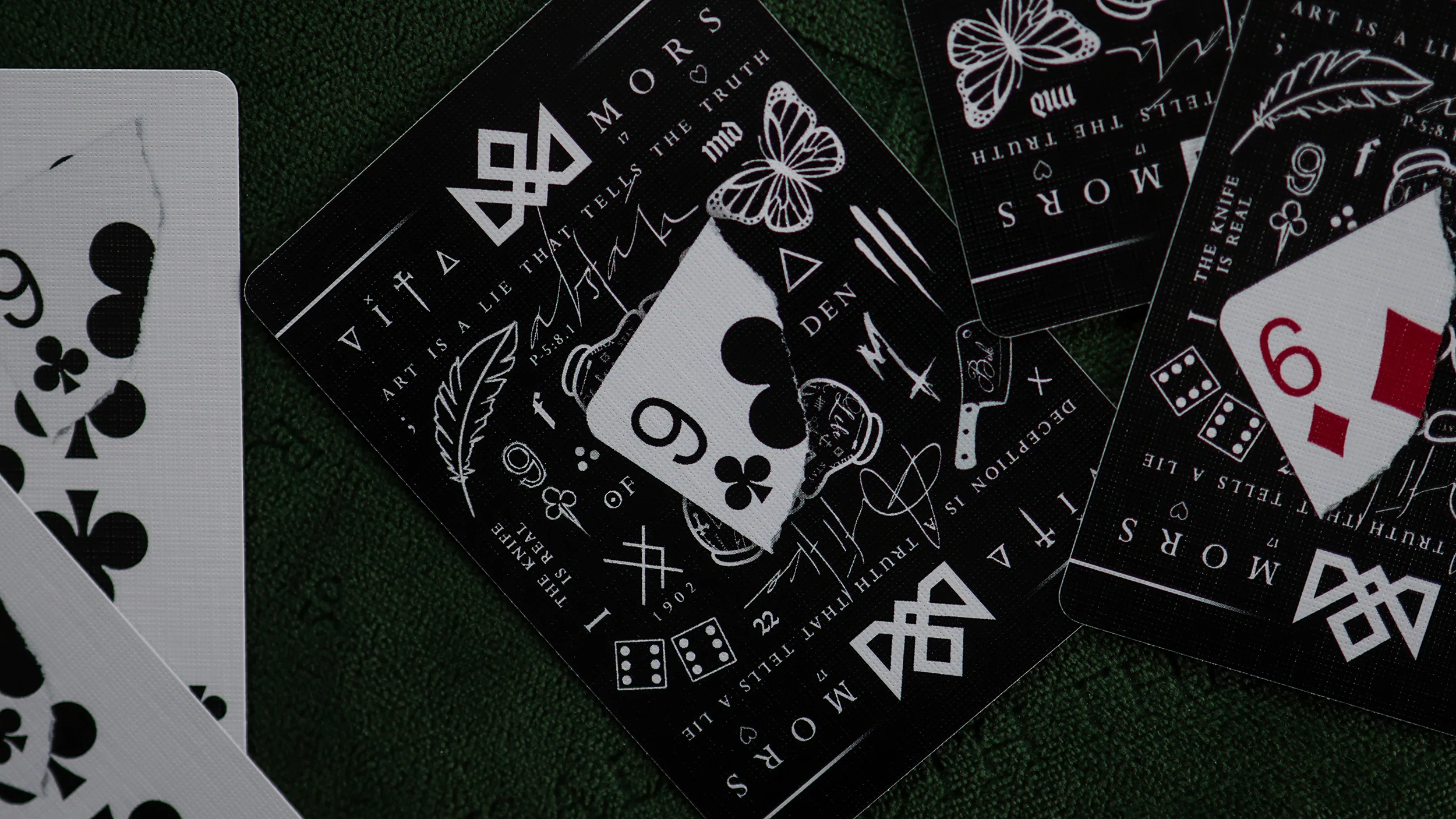MADISON GAFF Playing Cards - Tribute Black - Image 47