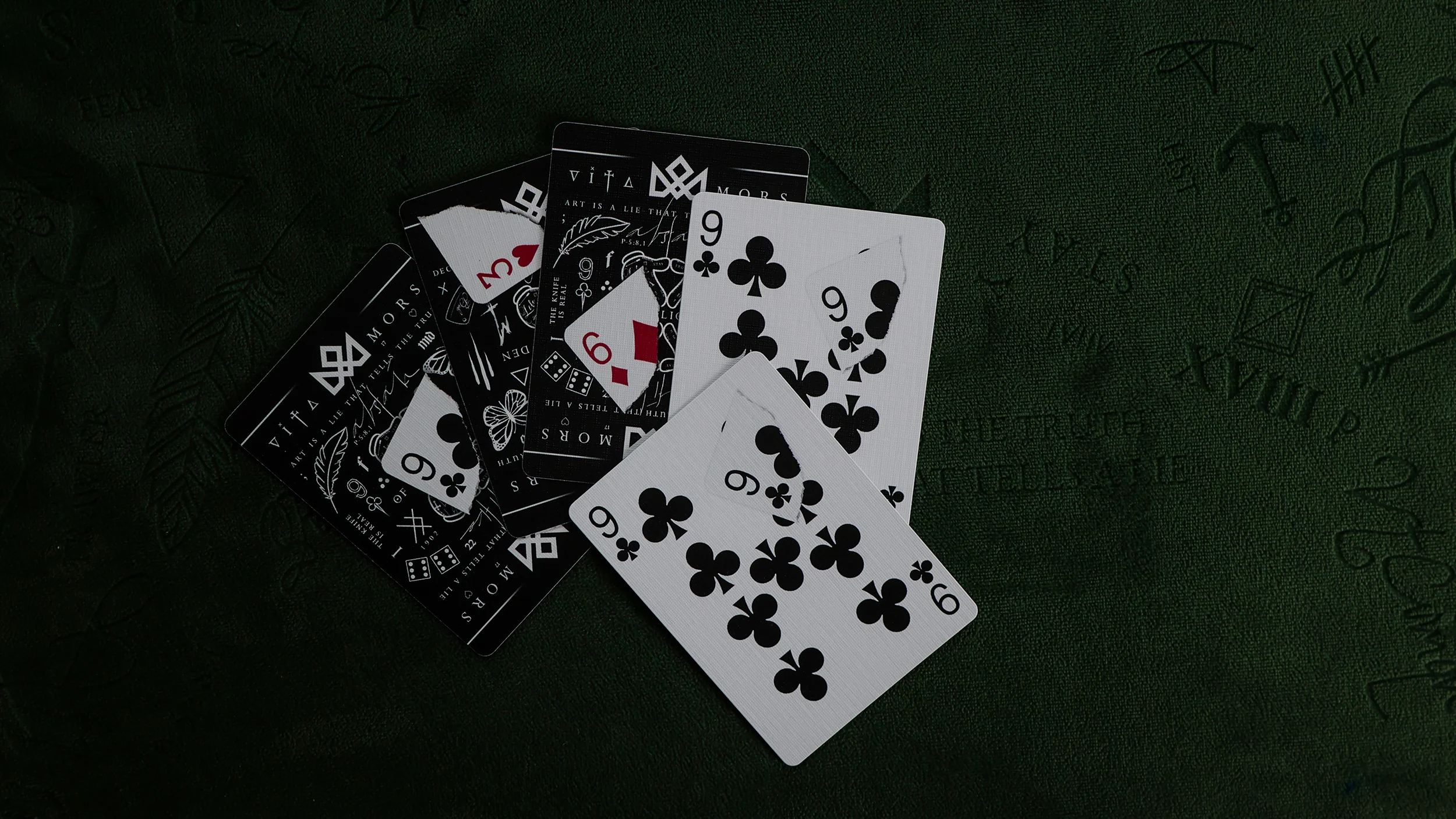 MADISON GAFF Playing Cards - Tribute Black - Image 50