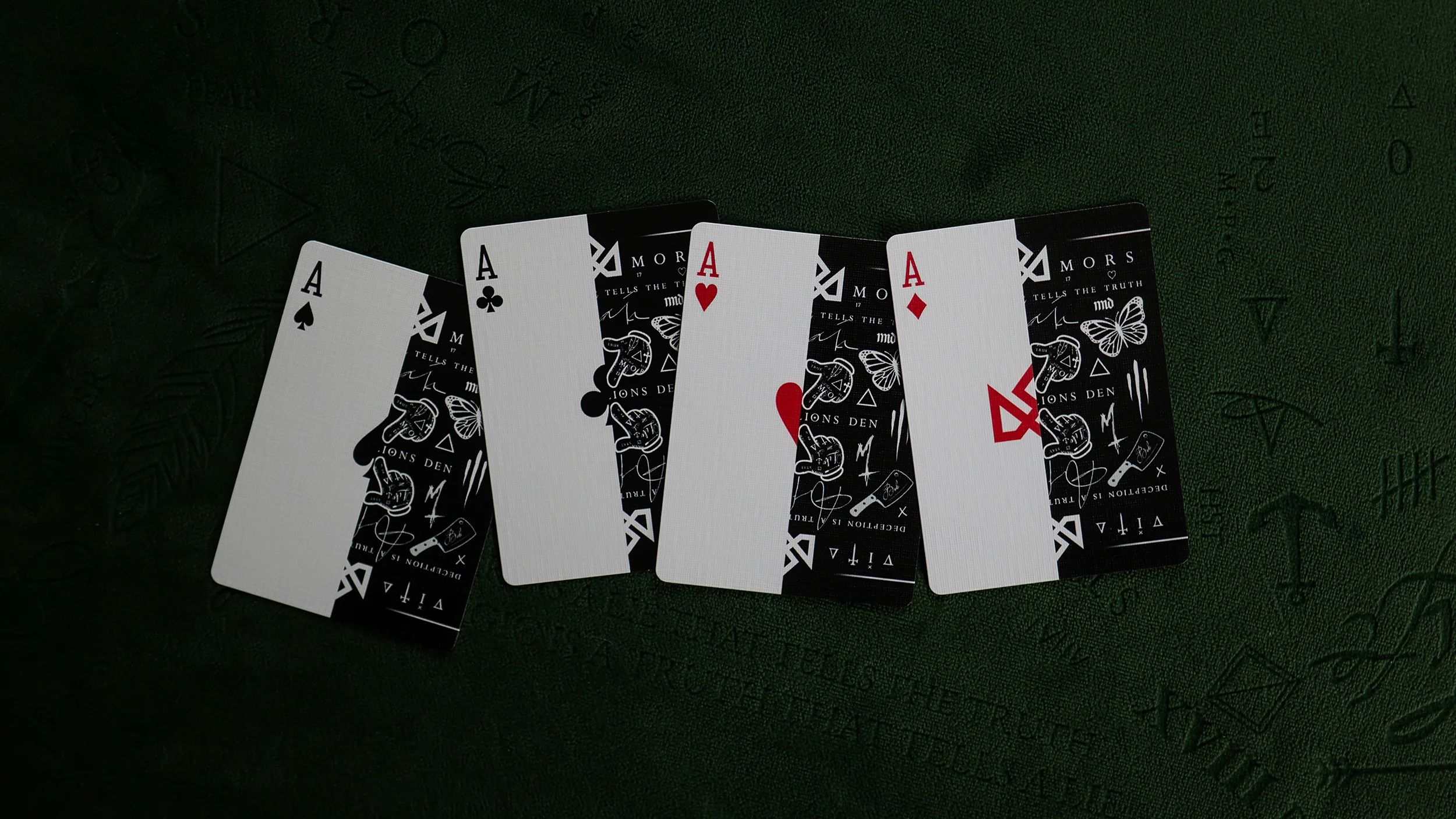 MADISON GAFF Playing Cards - Tribute Black - Image 58