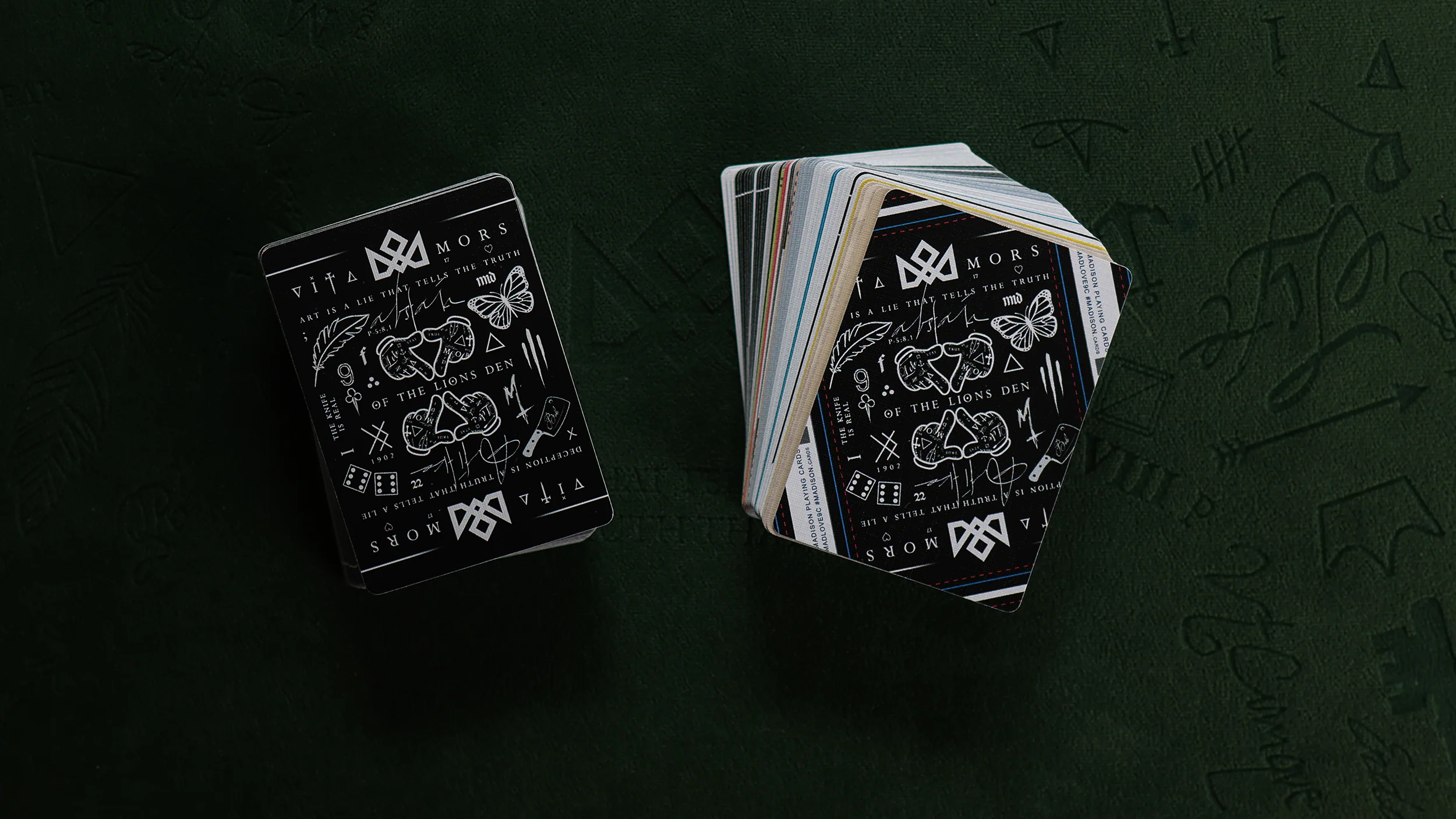 MADISON GAFF Playing Cards - Tribute Black - Image 6