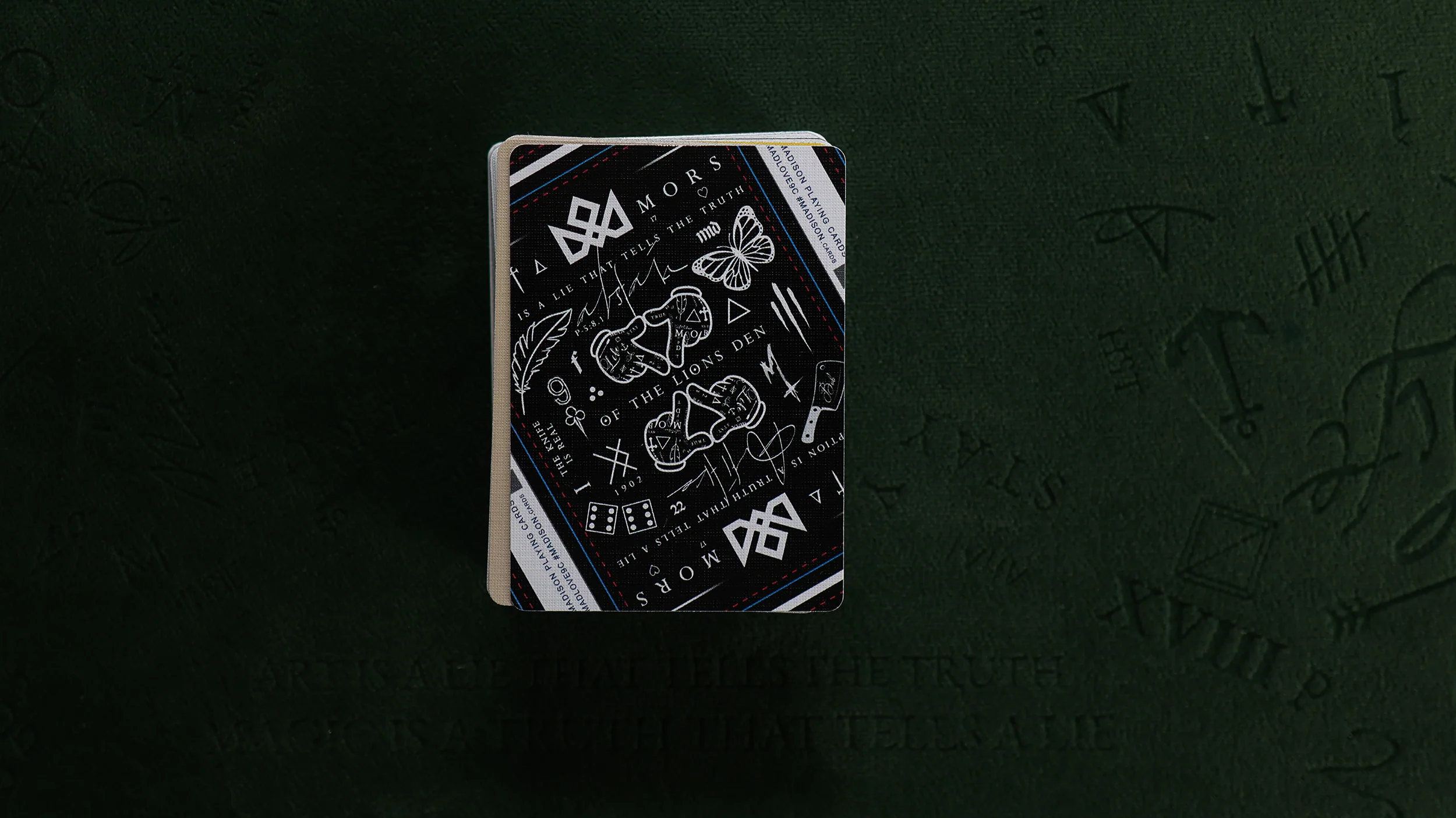 MADISON GAFF Playing Cards - Tribute Black - Image 7