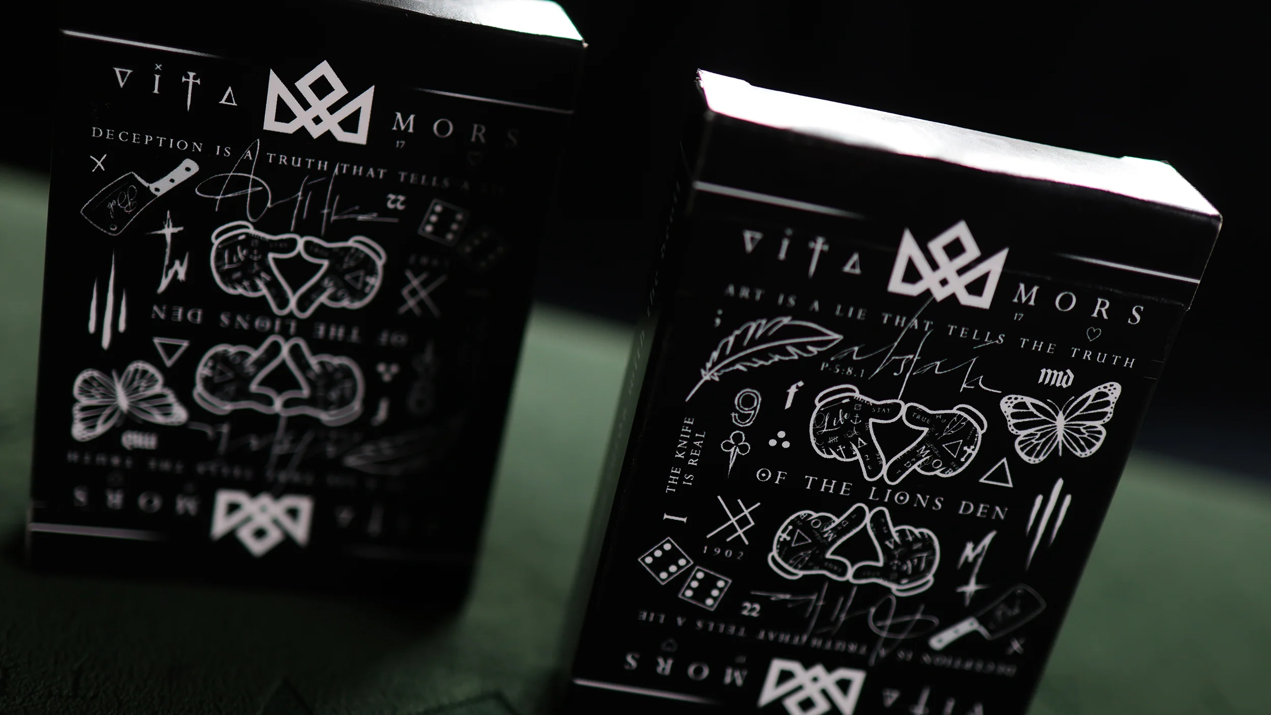 TRIBUTE Playing Cards - BLACK - Image 11