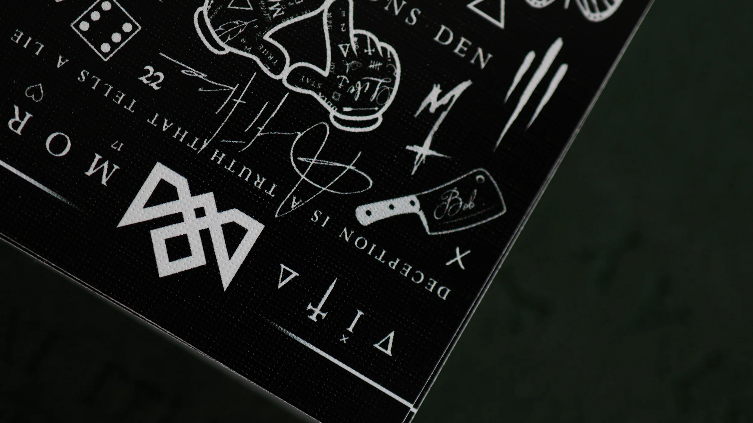 TRIBUTE Playing Cards - BLACK - Image 16