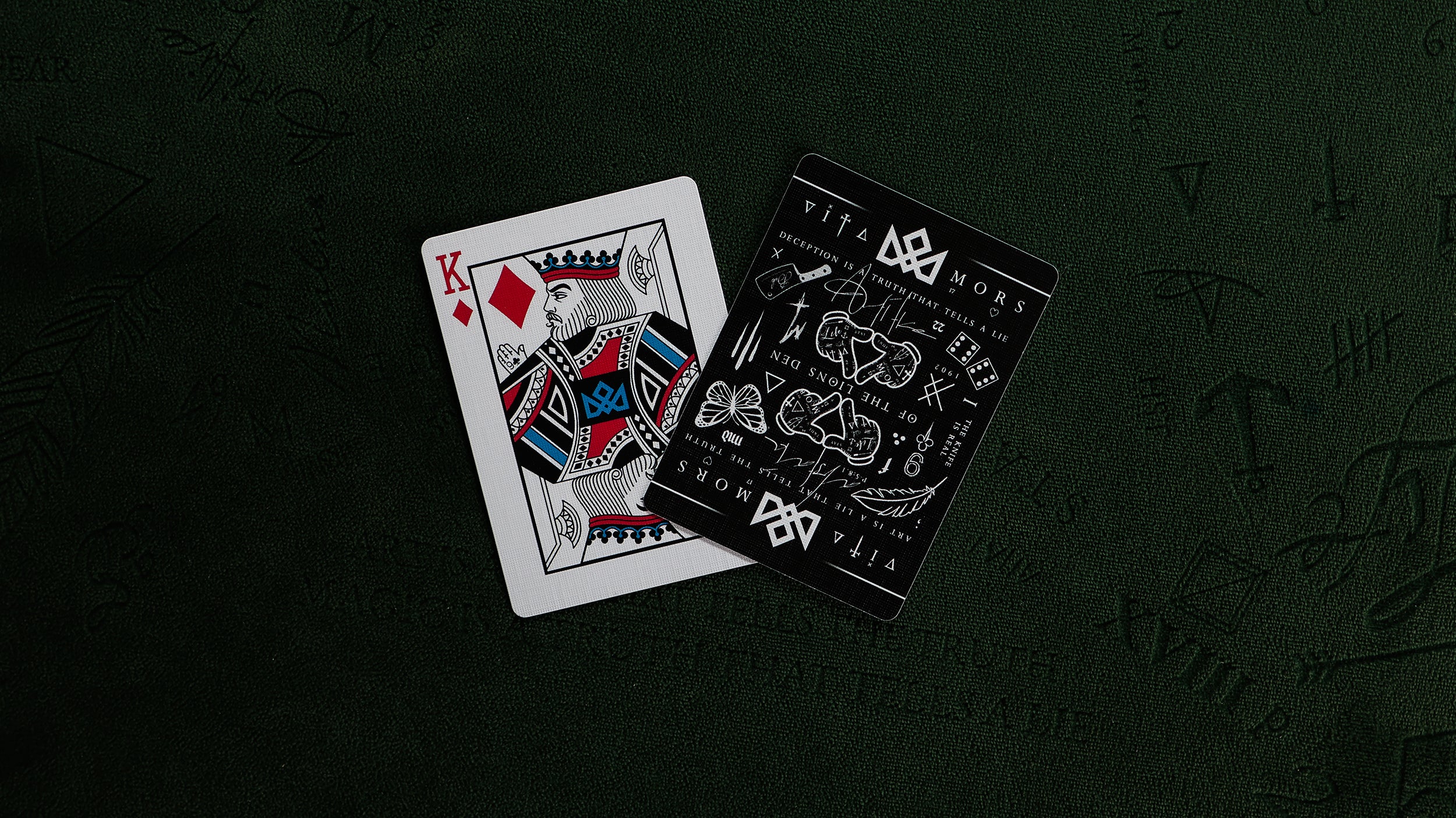 TRIBUTE Playing Cards - BLACK - Image 23