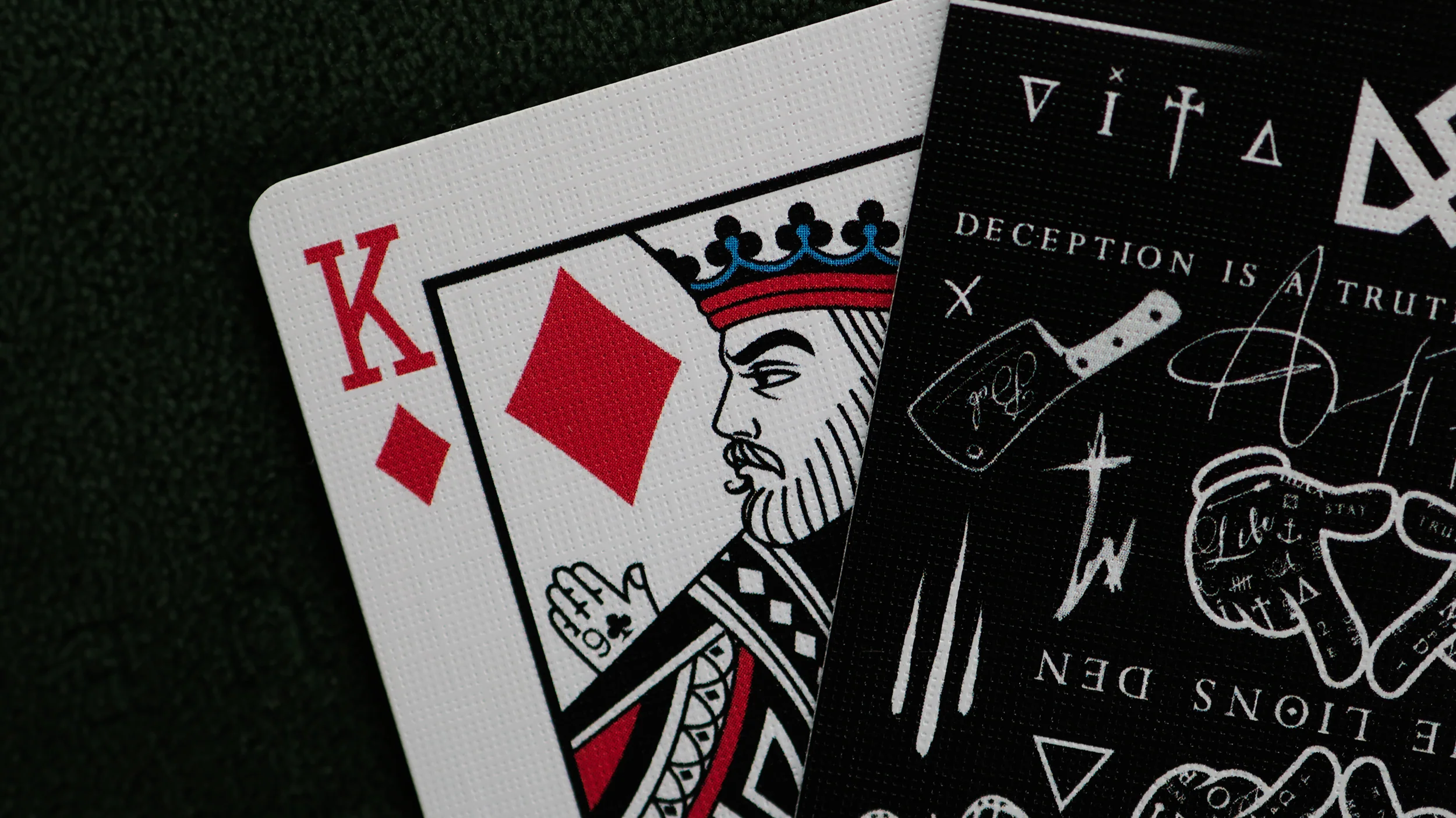 TRIBUTE Playing Cards - BLACK - Image 24