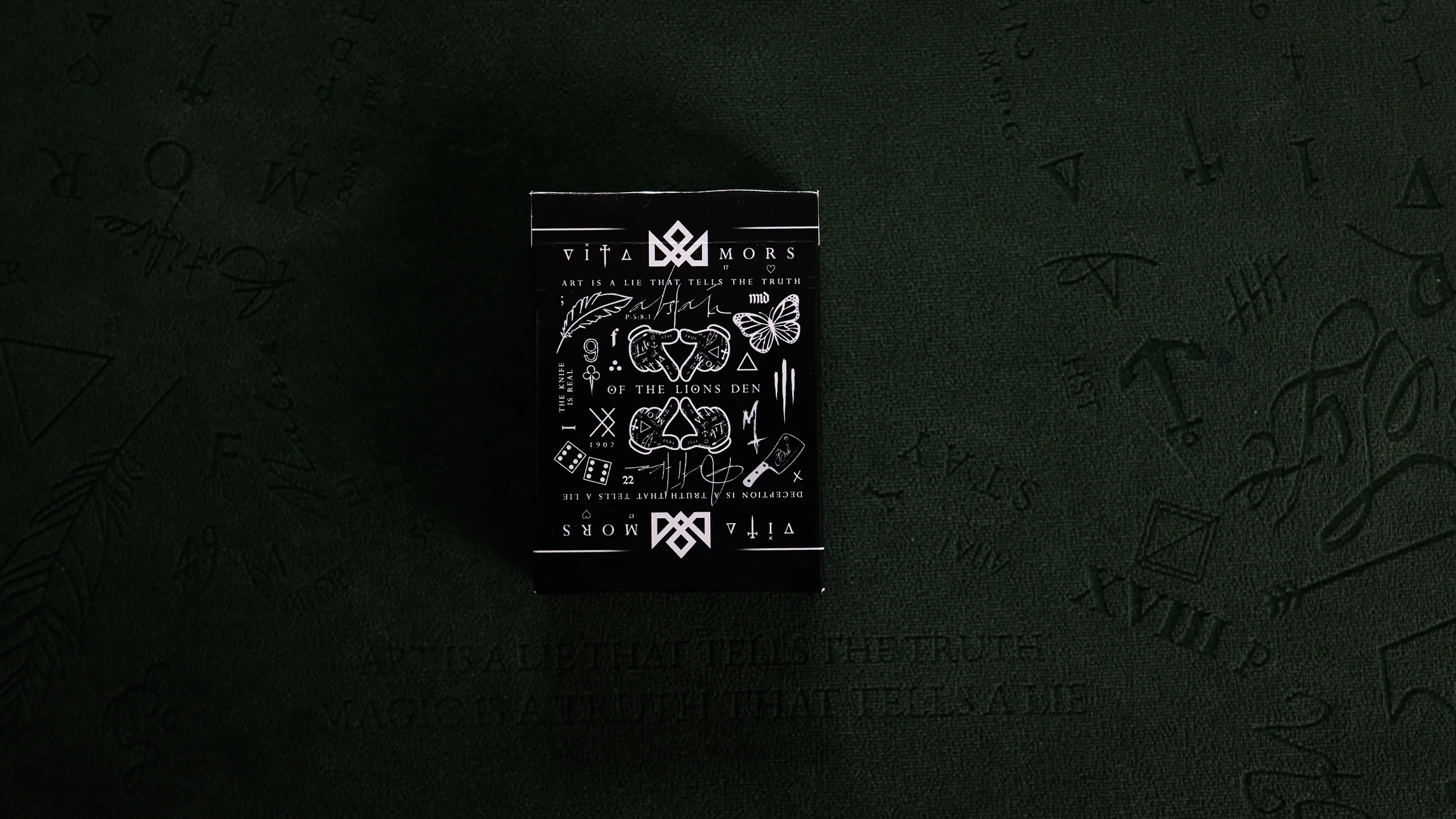 TRIBUTE Playing Cards - BLACK - Image 3