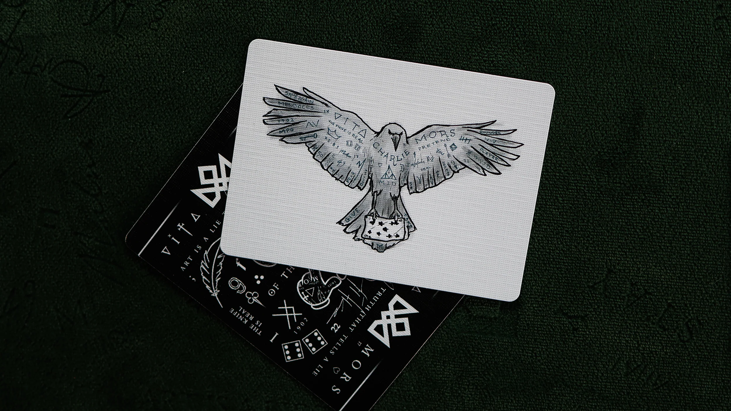TRIBUTE Playing Cards - BLACK - Image 32