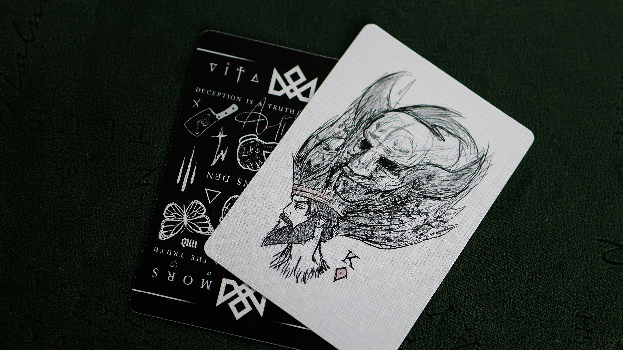 TRIBUTE Playing Cards - BLACK - Image 33
