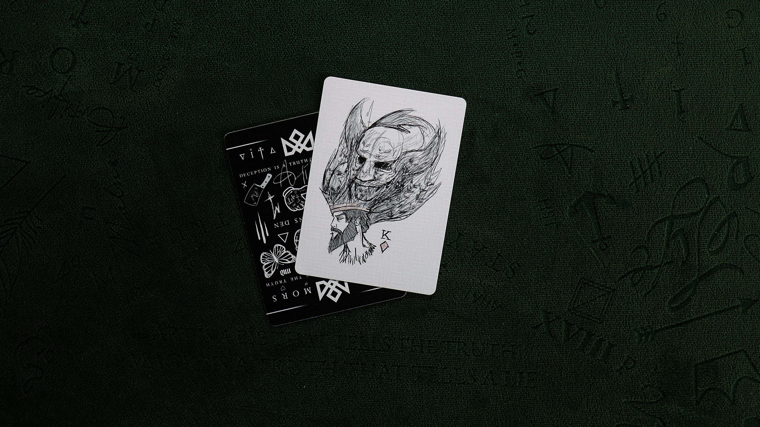 TRIBUTE Playing Cards - BLACK - Image 34