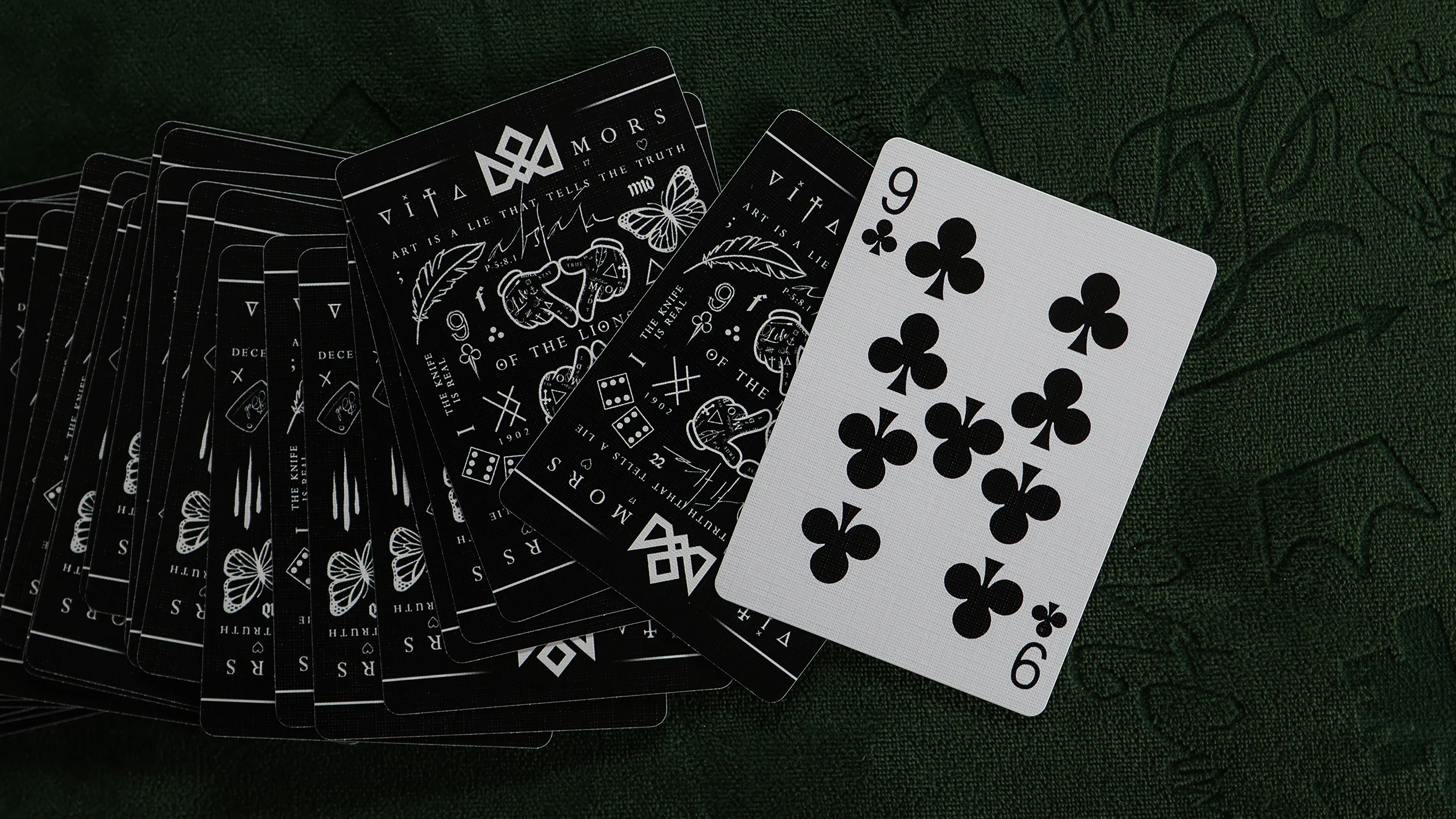 TRIBUTE Playing Cards - BLACK - Image 36