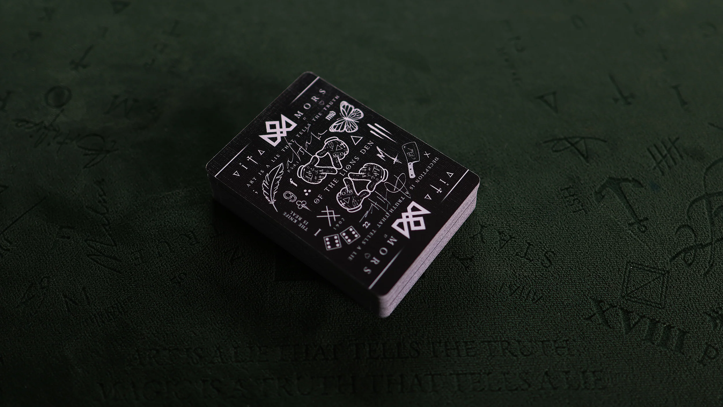 TRIBUTE Playing Cards - BLACK - Image 38
