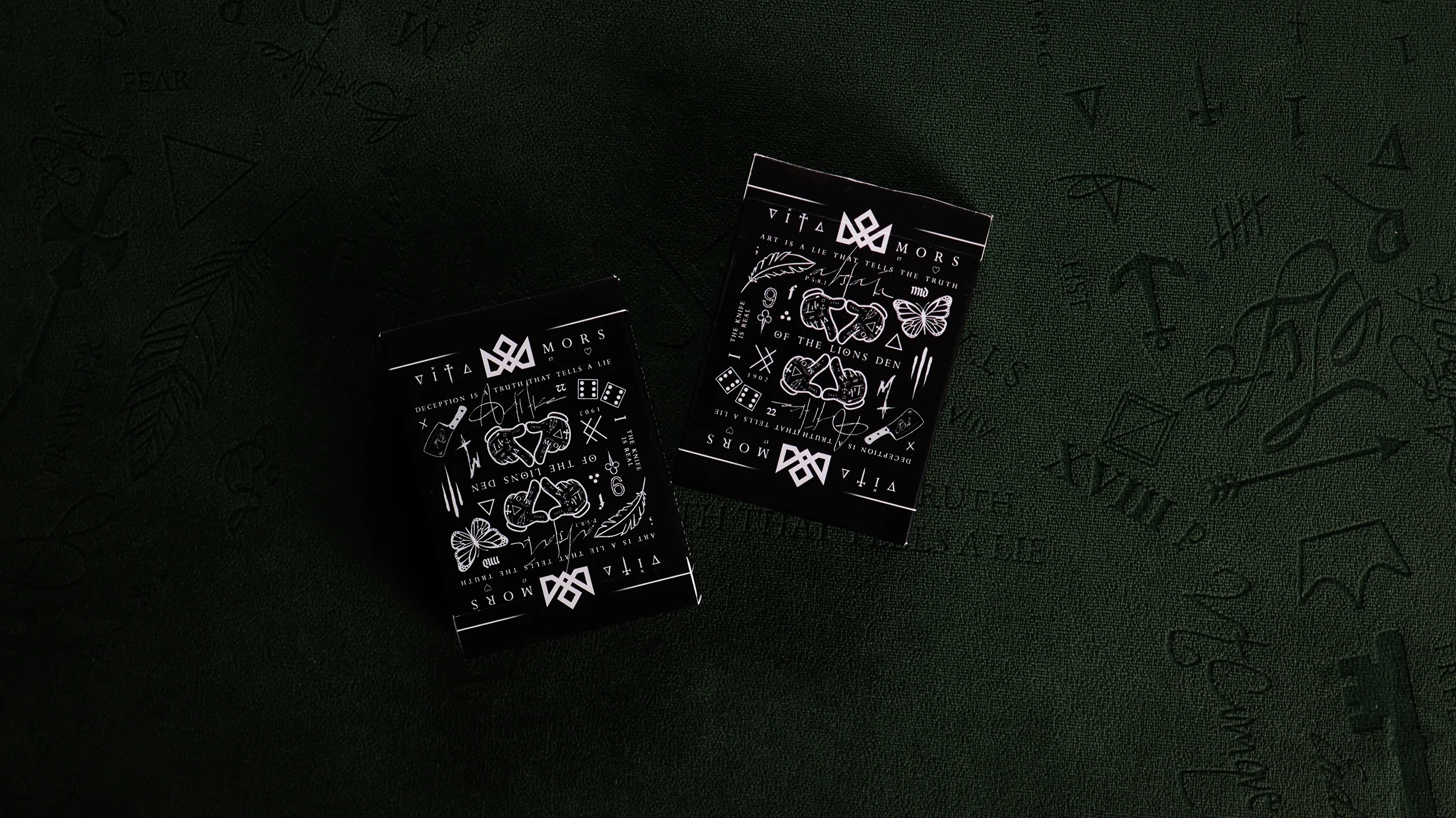 TRIBUTE Playing Cards - BLACK - Image 8
