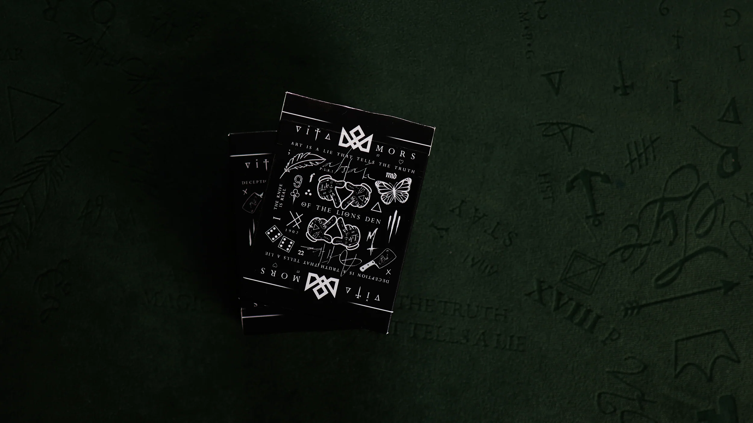TRIBUTE Playing Cards - BLACK - Image 9
