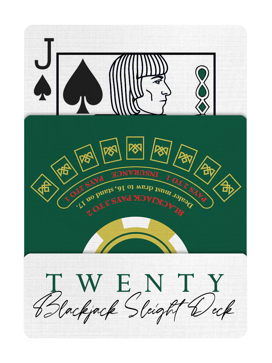 TWENTY - 21 BLACKJACK Sleight Deck - MADISON TWO Entry