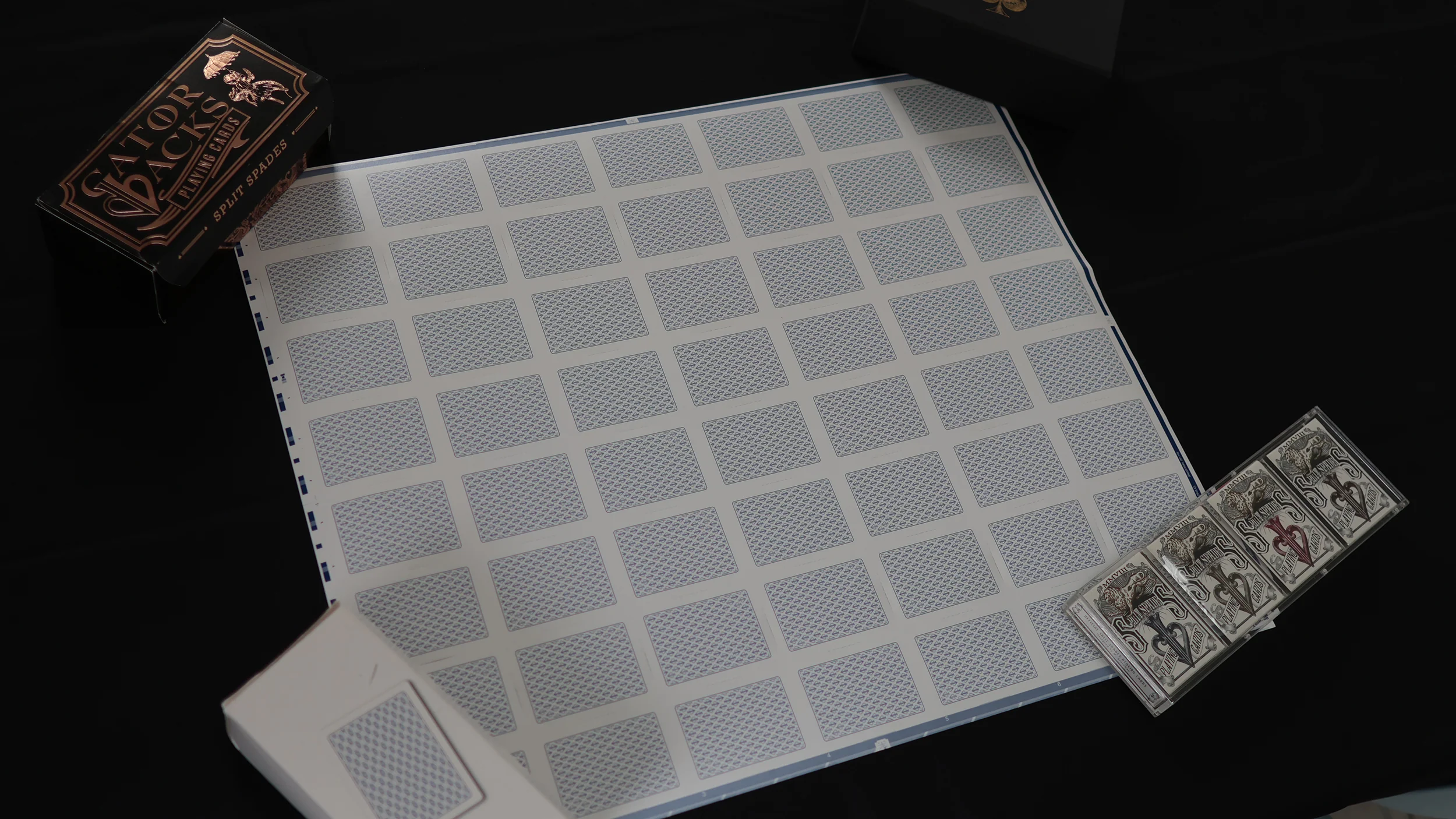 WHITE LIONS SERIES A (BLUE) UNCUT SHEET  - Signed by David Blaine - Image 6