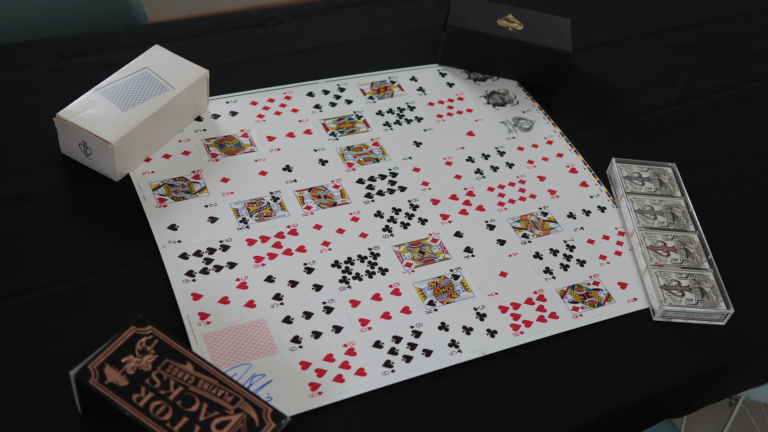 WHITE LIONS SERIES A (RED) UNCUT SHEET  - Signed by David Blaine - Image 3