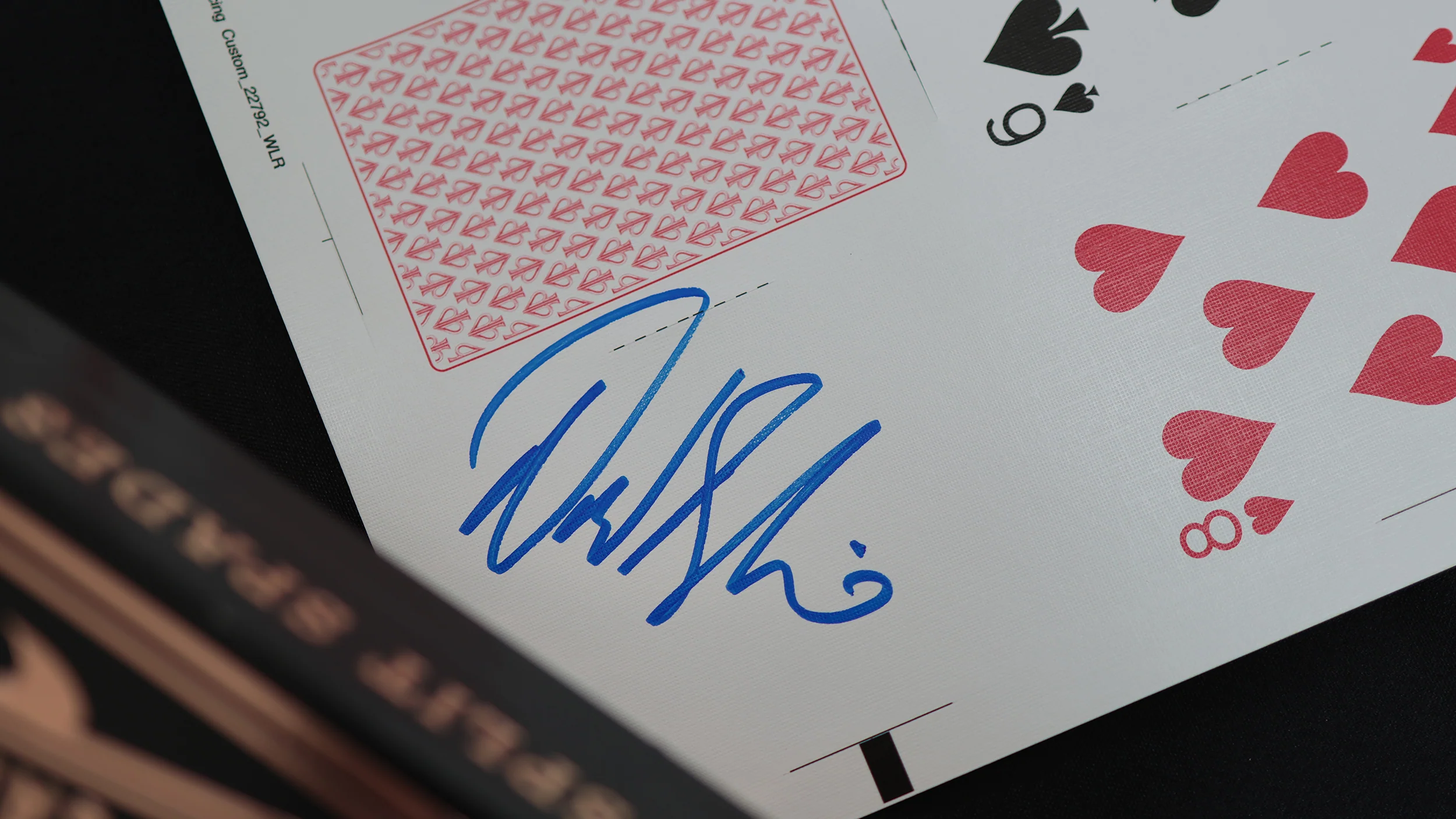 WHITE LIONS SERIES A (RED) UNCUT SHEET  - Signed by David Blaine - Image 5