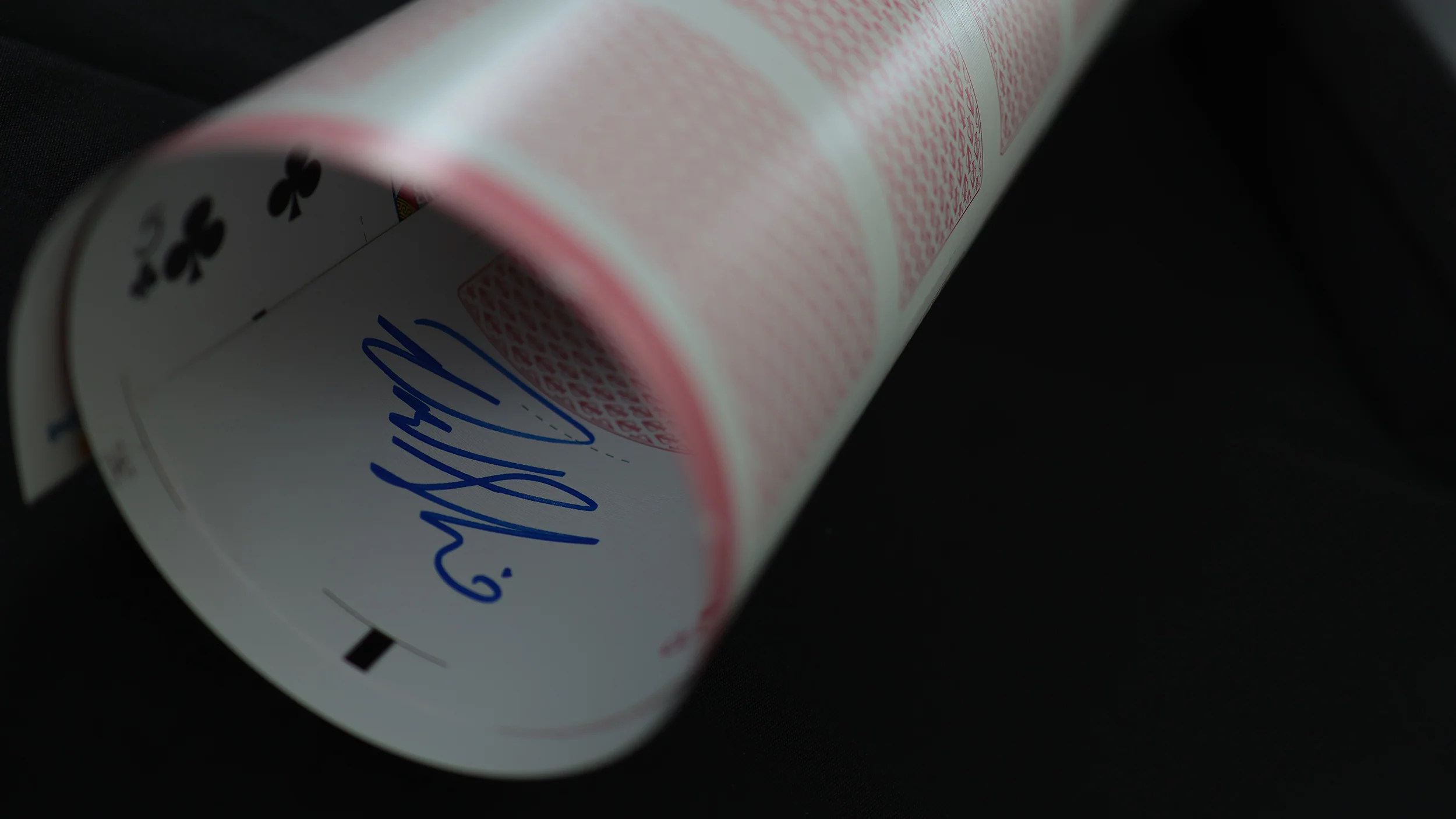 WHITE LIONS SERIES A (RED) UNCUT SHEET  - Signed by David Blaine - Image 9