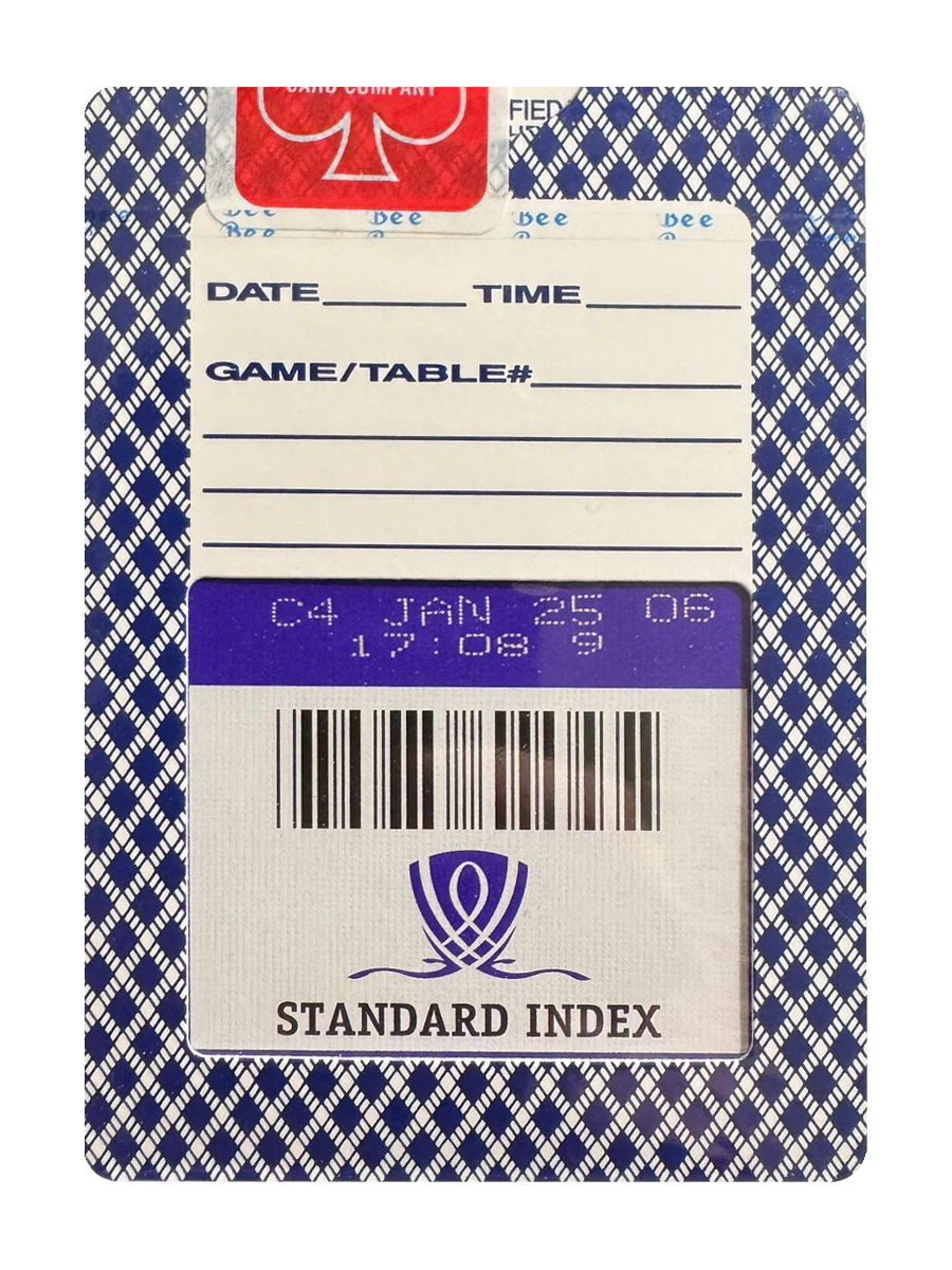 WYNN ICON Bee Playing Cards - Standard Index (Blue)