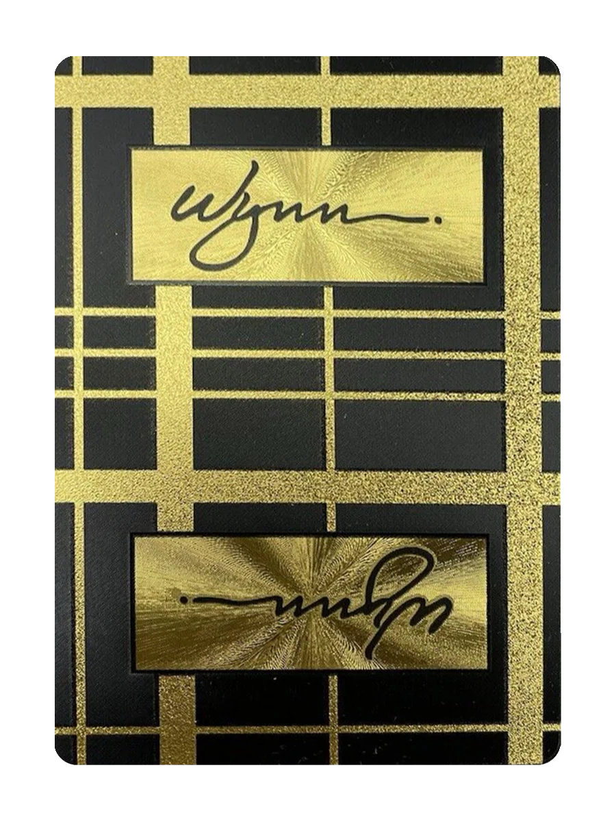 WYNN Limited Edition Playing Cards (Gold/Black)