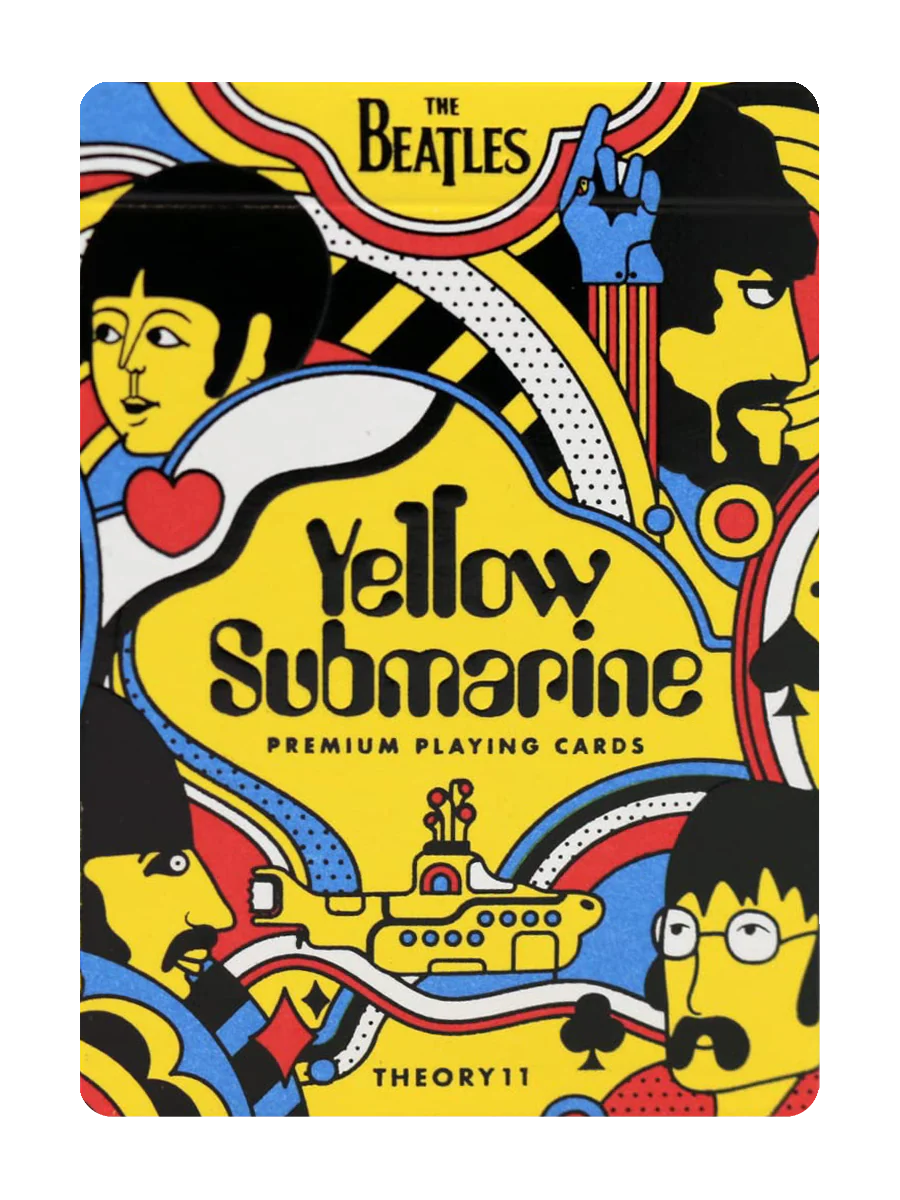 YELLOW SUBMARINE Playing Cards by theory11
